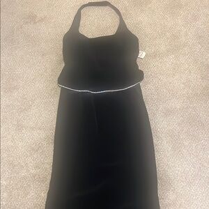 Jones New York Black Backless Dress